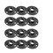 Ironwerks Designs 1/2" Black Malleable Cast Iron Floor Flange, 8PK flanges_4_12_8 - alternate 4